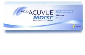 1-DAY ACUVUE® MOIST for ASTIGMATISM 30 Pack