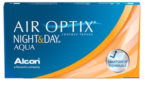 AIR OPTIX® NIGHT & DAY® AQUA 6 Pack
