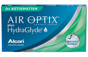 AIR OPTIX® plus HydraGlyde® for Astigmatism 6 Pack